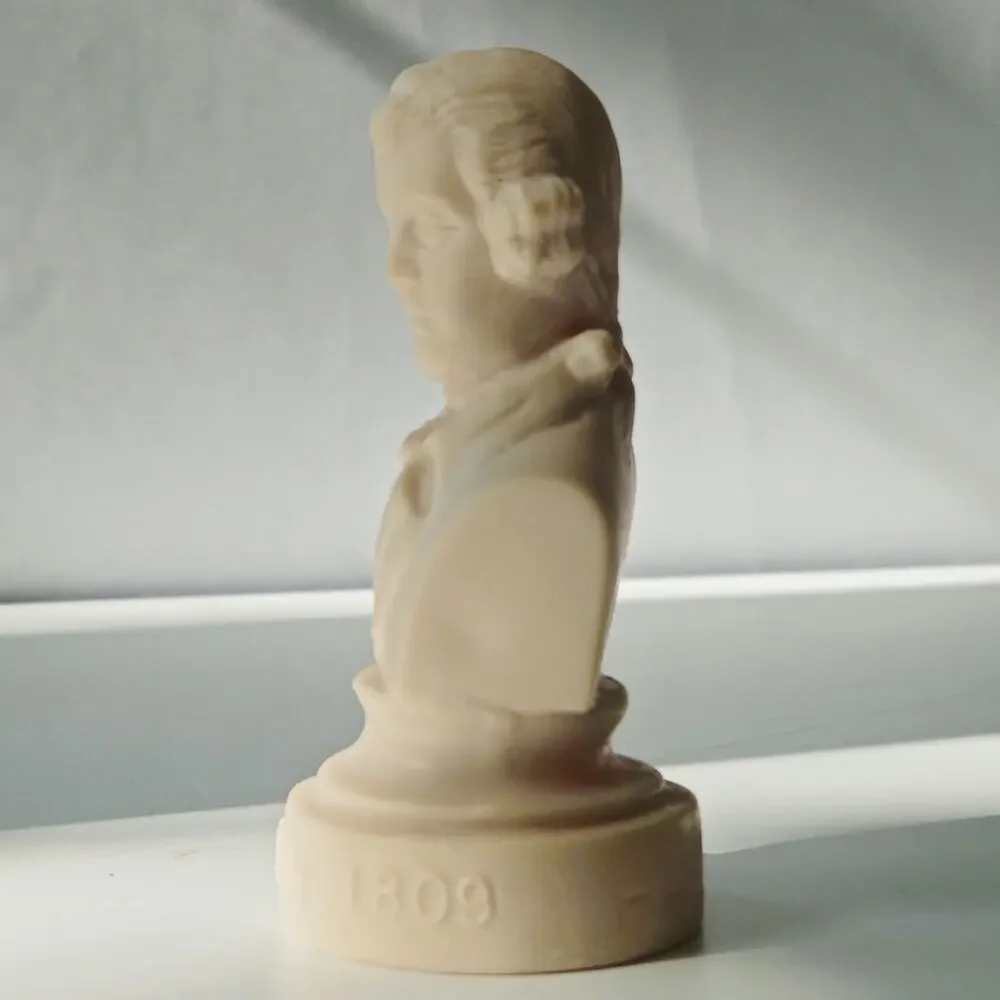 Vintage Halbe Haydn Plastic Bust | 4.5